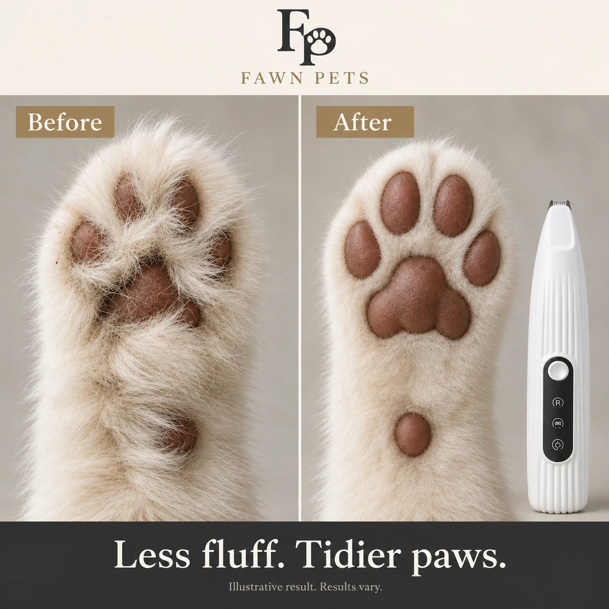 Precision Paw Hair Trimmer