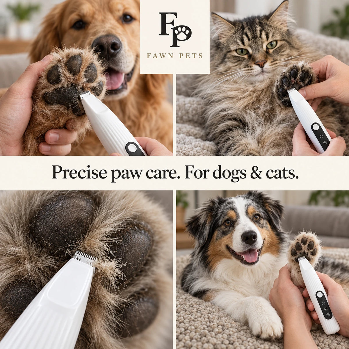 Precision Paw Hair Trimmer